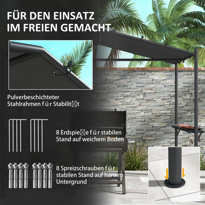 Immagine prodotto Outsunny Padiglione (277 cm, 149 cm)