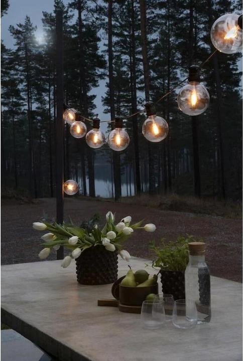 Actual product image Konstsmide 10 LED light chain Retro 4,50 m light colour amber dimmable (4.50 m)