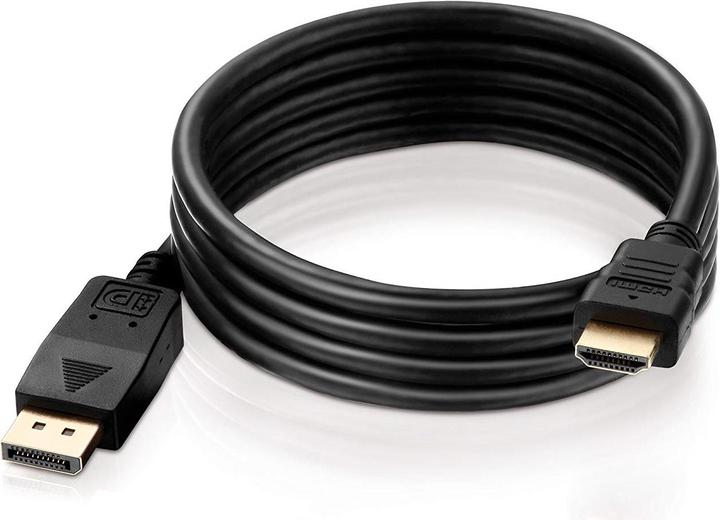 Actual product image HDgear DisplayPort — HDMI (Typ A) (1 m, DisplayPort, HDMI)