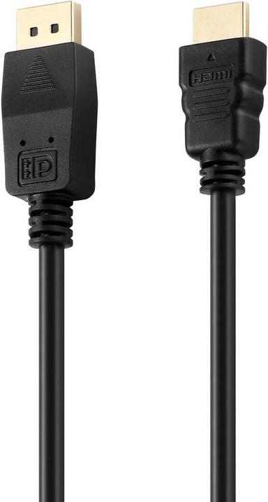 Actual product image HDgear DisplayPort — HDMI (Typ A) (1 m, DisplayPort, HDMI)