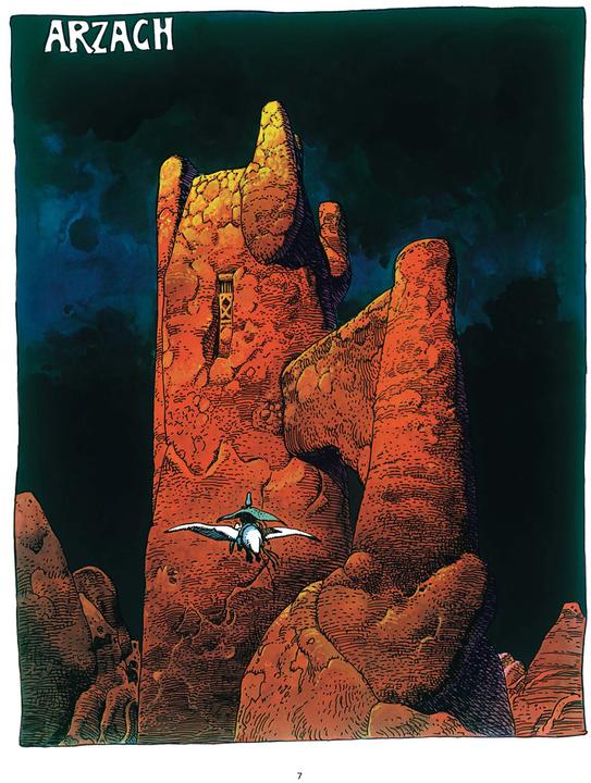 Produktbild Moebius Collection: Arzach / Die hermetische Garage (Deutsch, Moebius, 2021)