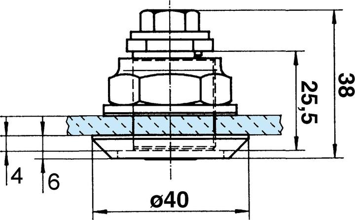 Produktbild Kaba Verschluss-Zylinder 8, Typ 1061 G (Verschlusszylinder)