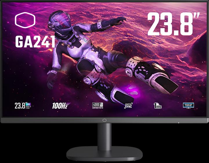 Actual product image Cooler Master CoolerMaster 60.5cm (23.8") GA241 16:9 VA+HDMI (1920 x 1080 pixels, 23.80")