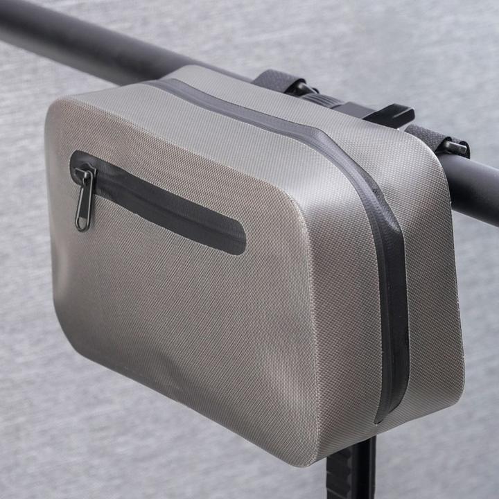 Image du produit OEM Bicycle accessory Handlebar bag for bike / scooter waterproof with zipper FSBFB-674 blue