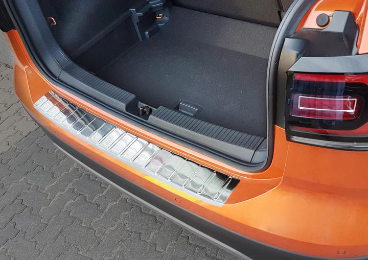 Produktbild Avisa Edelstahl Ladekantenschutz für VW T-Cross ab 2019 bis heute (Heck)