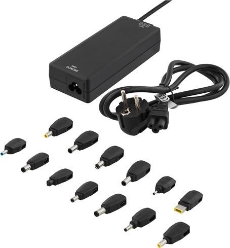 Image du produit Deltaco SMP-120WD adaptateur/inverseur de puissance Indoor Black (120 W)