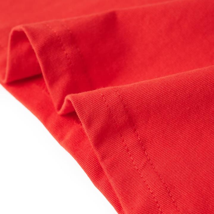 Immagine prodotto VidaXL Maglietta da bambino rosso 116,Materiale: 100 % cotone,Colore (116)