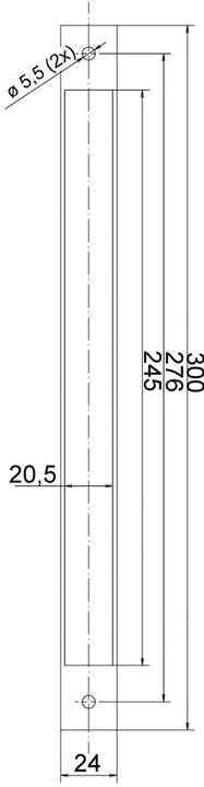 Produktbild Assa Abloy Distanzbleche / Stulpunterlagen