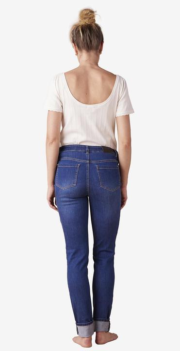 Actual product image Envie de Fraise Skinny-Umstandsjeans, Seamless-Bund WATERLESS, Bundweite verstellbar (32)