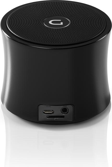 Dockin active speaker D Solid aluminium housing FM/BLU4.0/AUX/BLU4.0 blac