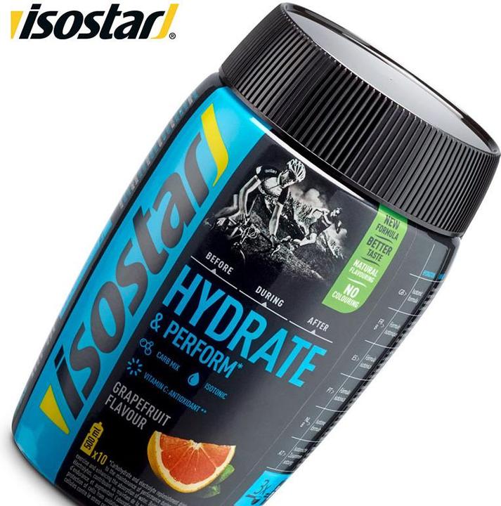 Actual product image Isostar Hydrate & Perform (Orange, 1 pcs., 400 g)