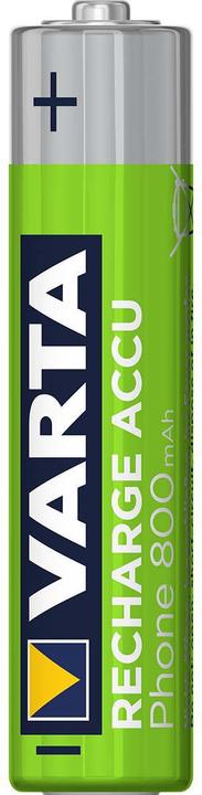 Actual product image Varta Recharge Accu Phone (2 pcs., AAA, 800 mAh)