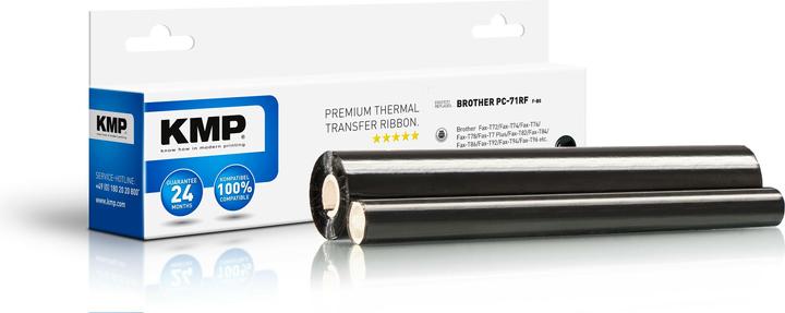 KMP F-B5 kompatibel mit Brother PC-71RF (Thermotransfer)
