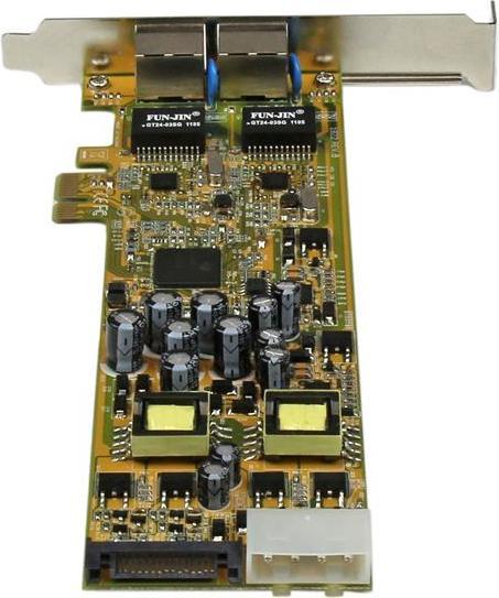 Productafbeelding StarTech Dual Port Gigabit Netwerkkaart (PCI-E x1)
