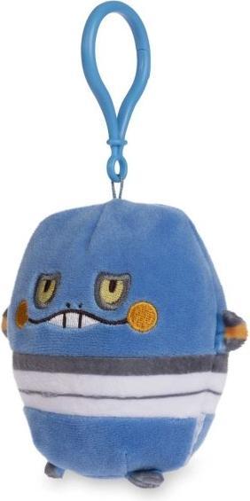 Actual product image Pokémon Croagunk Microbead Key Chain Plush - 10.4 cm