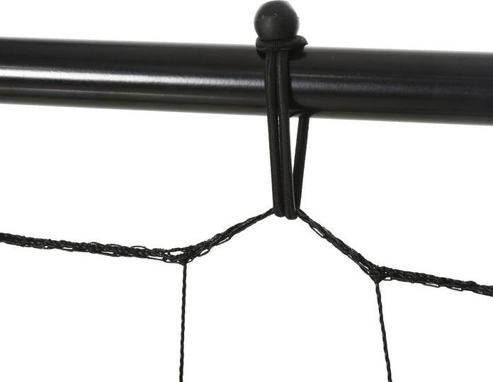 Produktbild Swisshandel24 Kickback Fussball Rebounder Tor Rückprallwand Netz für Fussball, Basketball und Baseball, Stahl+PE