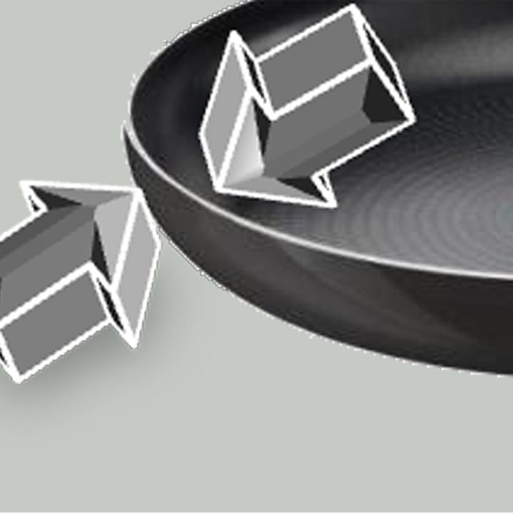 Actual product image Tefal Resist (24 cm, Frying pan, Aluminium)