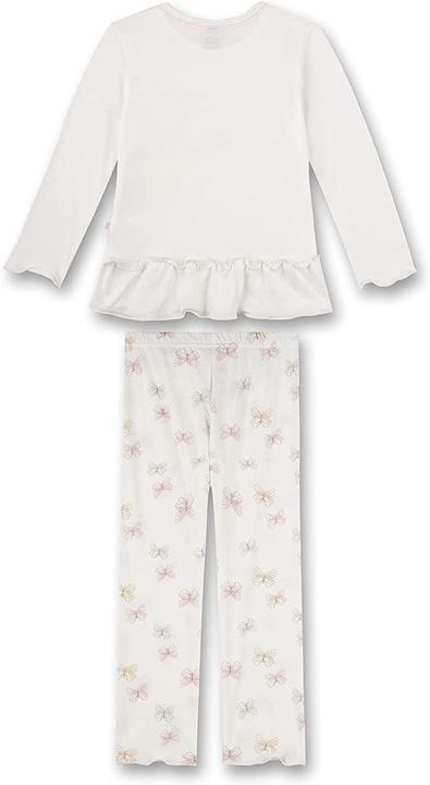 Sanetta Pyjama weiss/klein gemustert (128)