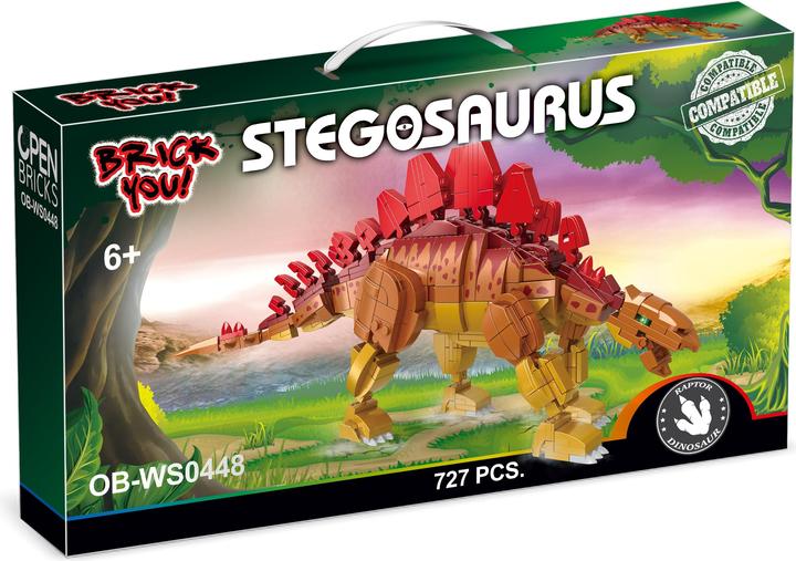 Image du produit Open Bricks DINOSAUR OB-WS0448 Stégosaure en kit