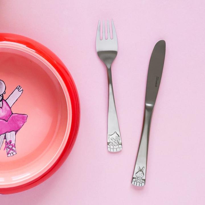 Actual product image Sola Children's cutlery set Lusol 755 Elite 4 pcs, silver