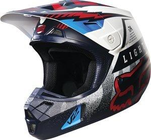 Image du produit Fox Casque V2 Vicious Blue-White (XL)