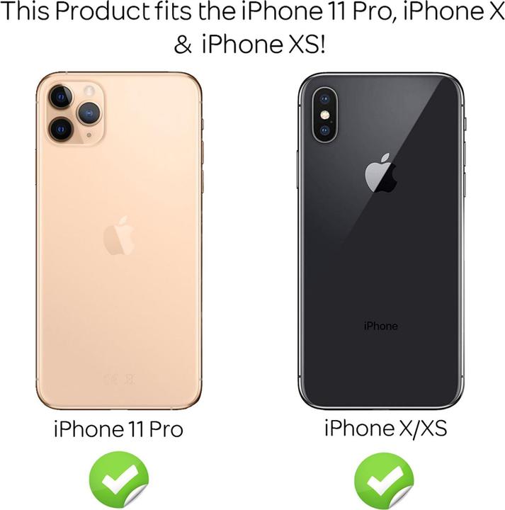 Image du produit Nalia Verre de protection & applicateur - set (2x) (2 pièce(s), Apple iPhone 11 Pro, Apple iPhone X, Apple iPhone XS)