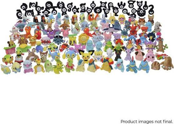 Produktbild Pokémon Unown H Sitting Cuties Plush - 11.5 cm (11.50 cm)