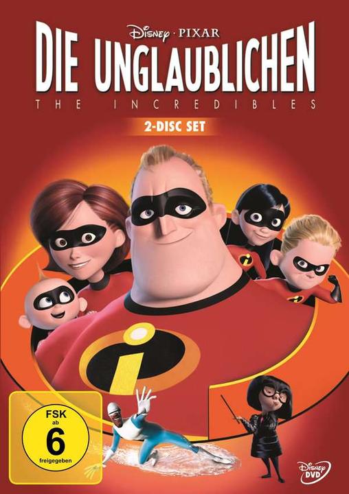 The Incredibles - The Incredibles - 2 Disc DVD (DVD, 2018, German, English, Turkish)