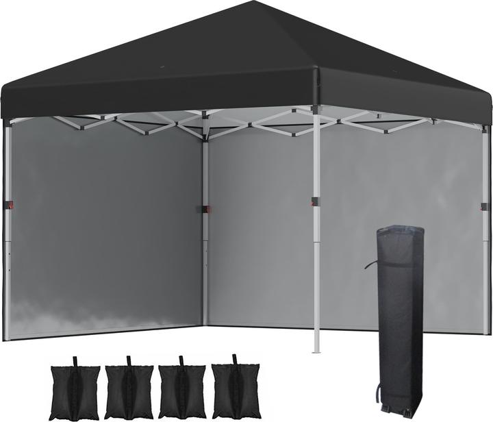 Actual product image Outsunny Faltpavillon mit Zubehör (297 cm, 297 cm)
