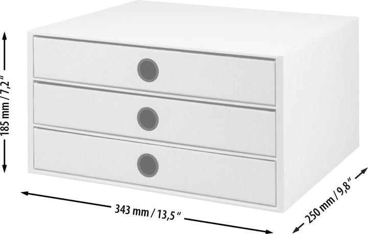 Immagine prodotto Rössler Cassettiera S.O.H.O. A4 Rosa antico (A4)