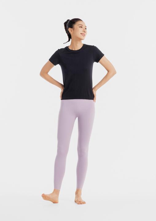 Image du produit Kimjaly T-shirt Crop Top sans couture - 500 noir (S)