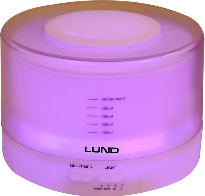 Immagine prodotto Vorel Lund Nawilżacz Powietrza Dyfuzor Zapachu 500ml Biały Z Pilotem (5 m²)