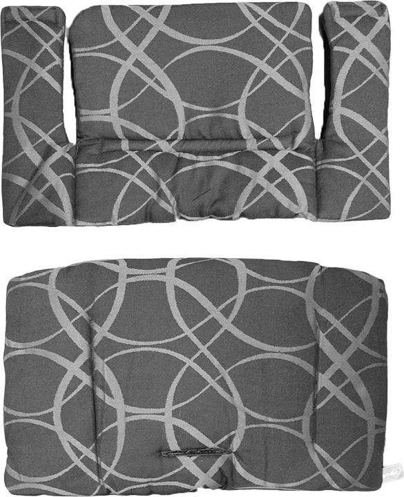 Actual product image Hoppediz Seat cushion high chair set 2 pieces