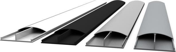 Immagine prodotto Multibrackets Condotti per cavi in alluminio (Tubazione, 110 cm)