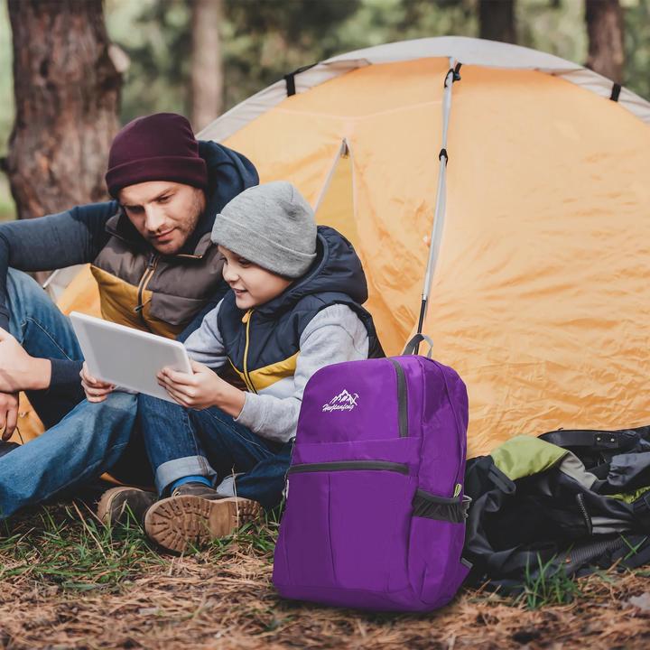 Produktbild Intirilife Faltbarer Rucksack in Violett (36 l)