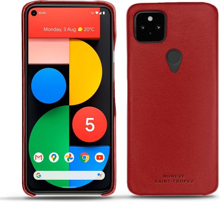 Actual product image Noreve Leather cover (Google Pixel 5)