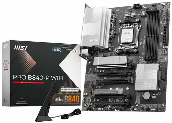 Actual product image MSI PRO B840-P WIFI (AM5, AMD B840, ATX)