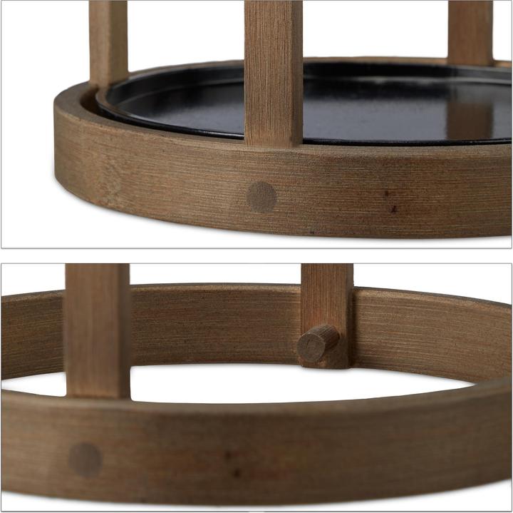 Actual product image Relaxdays Bamboo (20.5 x 20.5 x 45 cm)