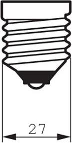 Actual product image Philips Discharge lamp (E27, 50 W, 3500 lm, 1 x, G)