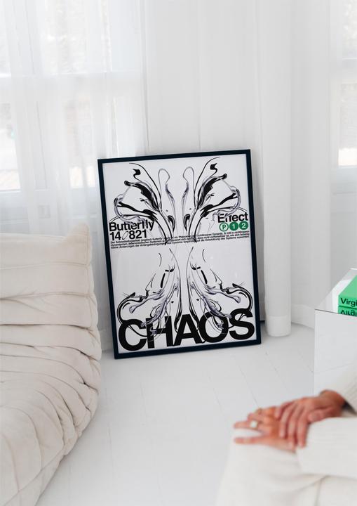 Immagine prodotto Plakativ CHAOS 2 by Alessio Borando Poster A2 (59,4 x 42 cm)