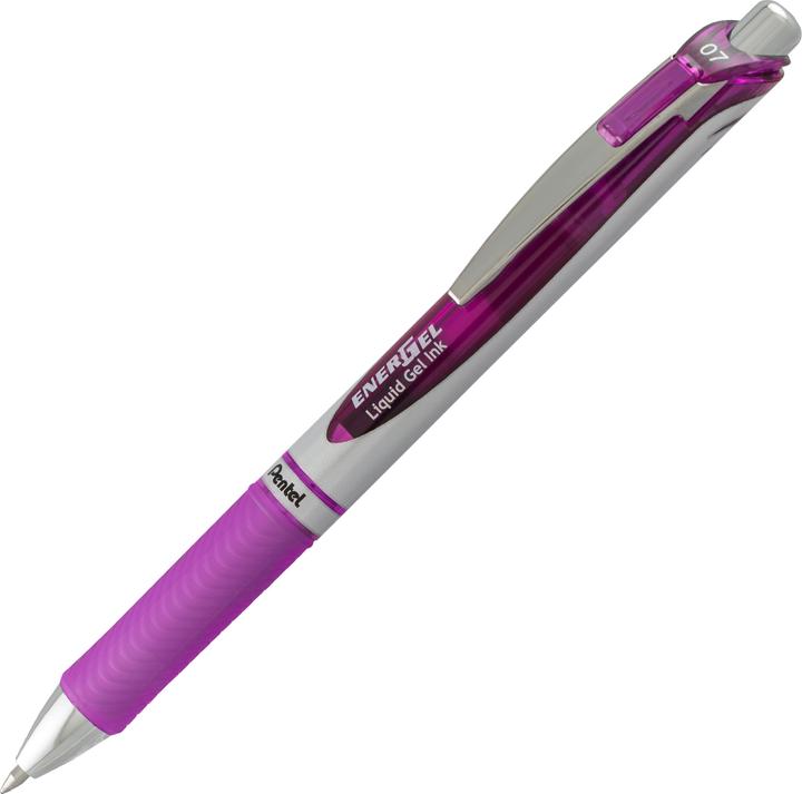 Image du produit Pentel Roller à encre gel EnerGel XmRT, jeu de 4, couleurs fantaisie (Argent, multicolore, 4 x)