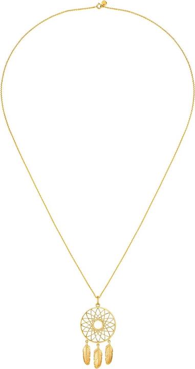 Produktbild Glanzstücke München Damen Kette Feder Sterling Silber - 35034 (Sterling Silber, 70 cm)