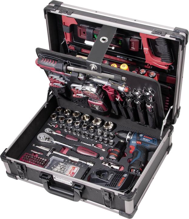 Kraftwerk Alu Pro Swiss Tools (264 Teile)