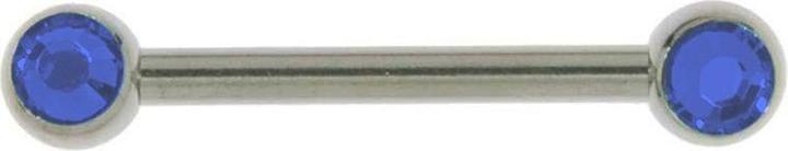 Produktbild Bijouteria Brustpiercing (Chirurgenstahl 316L, Premium Kristall)