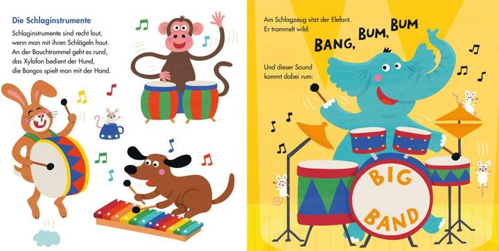 Immagine prodotto Hör mal (Soundbuch): Wir machen Musik (Tedesco)