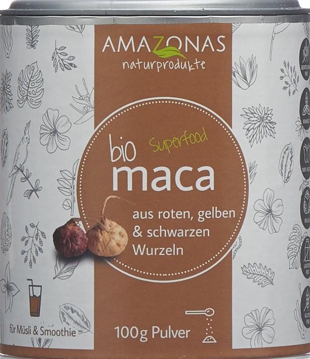 Actual product image Amazonas Organic powder 100 % pure (1 Piece, Powder, 100 g)