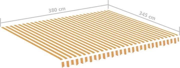 Actual product image VidaXL Lybed (400 x 350 cm)