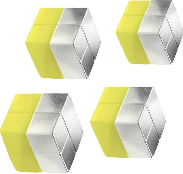 Produktbild Sigel Magnet Neodym Cube 4ST silber (4 x)