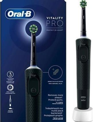 Productafbeelding Oral-B Pro Vitality Black Electric Toothbrush With Timer