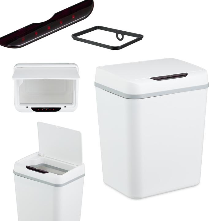 Image du produit Relaxdays Poubelle de salle de bain (9 l)